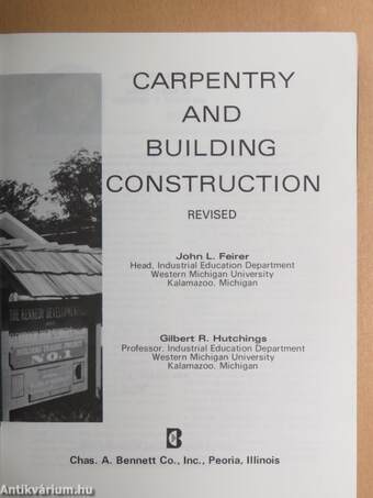 Carpentry and Building Construction