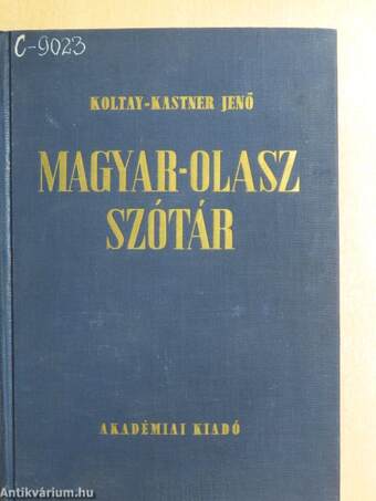 Magyar-olasz szótár