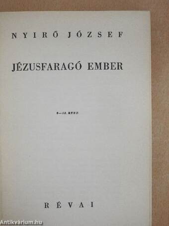 Jézusfaragó ember