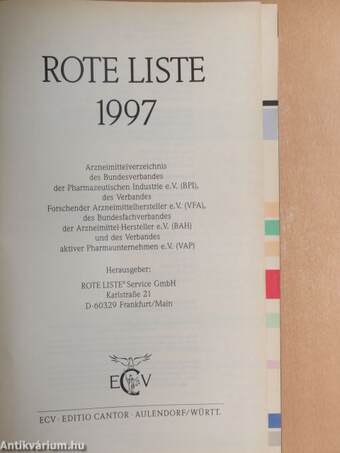 Rote Liste 1997