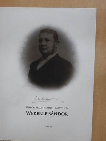 Wekerle Sándor (dedikált példány)