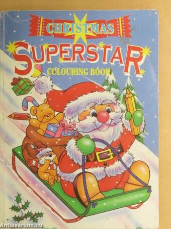 Christmas Superstar Colouring Book