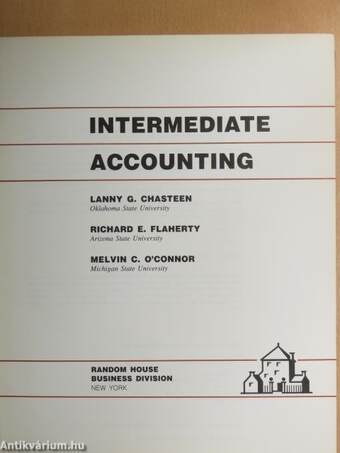 Intermediate Accounting