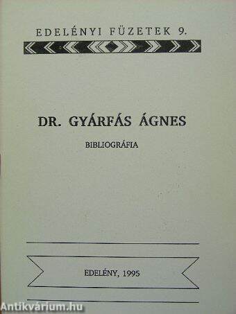 Dr. Gyárfás Ágnes