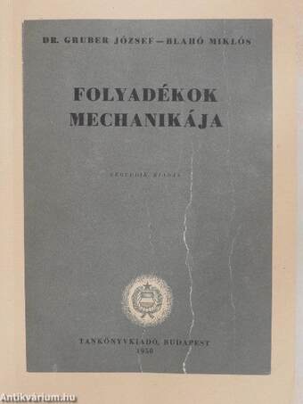 Folyadékok mechanikája