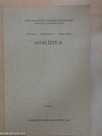 Analízis II.