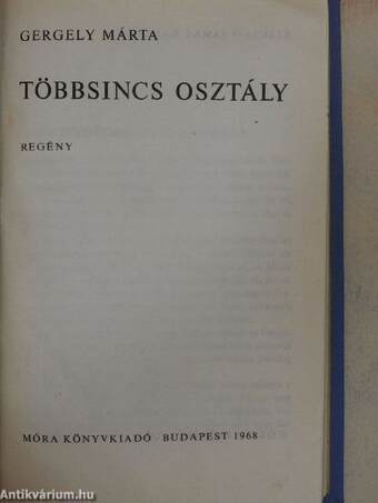 Többsincs osztály