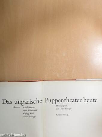 Das ungarische Puppentheater heute