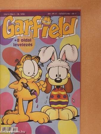 Garfield 2001/4. április (olvasatlan, nyomdatiszta állapotú)