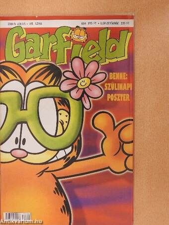 Garfield 2001/6. június (olvasatlan, nyomdatiszta állapotú)