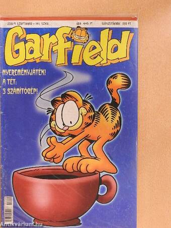 Garfield 2001/9. szeptember (olvasatlan, nyomdatiszta állapotú)