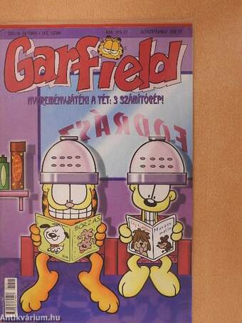 Garfield 2001/10. október (olvasatlan, nyomdatiszta állapotú)