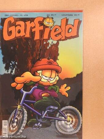 Garfield 2001/11. november (olvasatlan, nyomdatiszta állapotú)