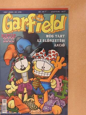 Garfield 2002/1. január (olvasatlan, nyomdatiszta állapotú)