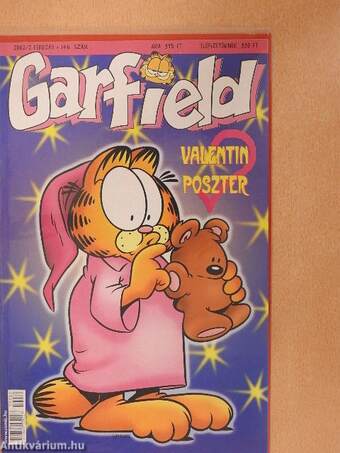 Garfield 2002/2. február (olvasatlan, nyomdatiszta állapotú)