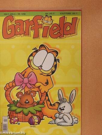 Garfield 2002/4. április (olvasatlan, nyomdatiszta állapotú)