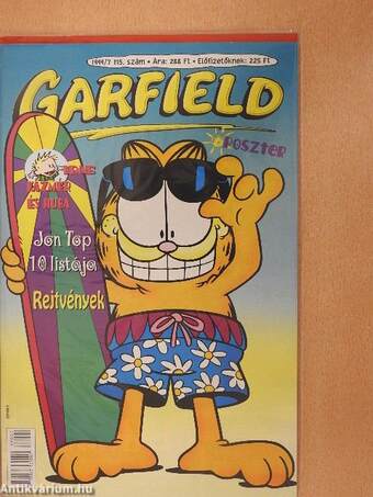 Garfield 1999/7. (olvasatlan, nyomdatiszta állapotú)