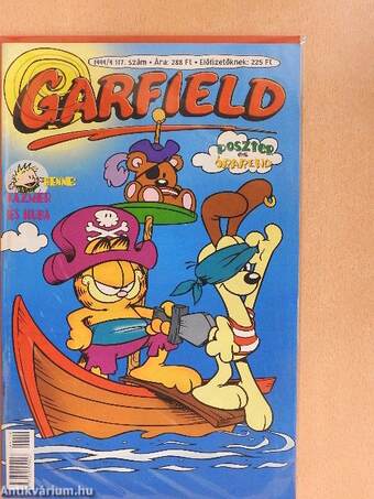 Garfield 1999/9. (olvasatlan, nyomdatiszta állapotú)