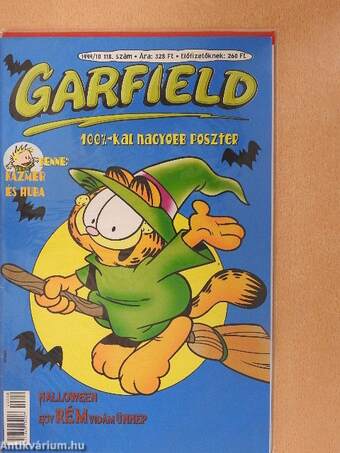 Garfield 1999/10. (olvasatlan, nyomdatiszta állapotú)