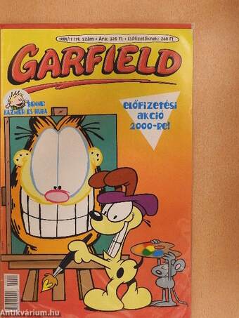 Garfield 1999/11. (olvasatlan, nyomdatiszta állapotú)