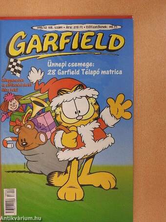 Garfield 1998/12. (olvasatlan, nyomdatiszta állapotú)