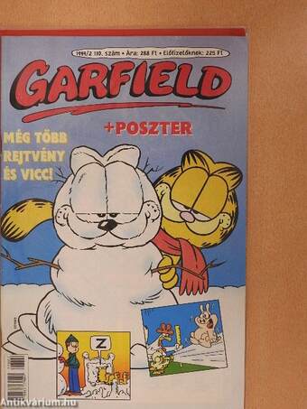 Garfield 1999/2. (olvasatlan, nyomdatiszta állapotú)