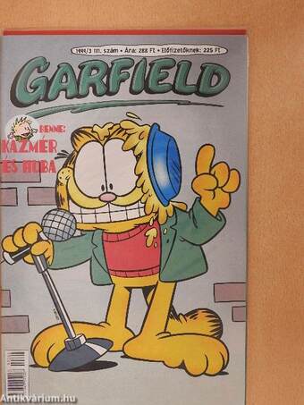 Garfield 1999/3. (olvasatlan, nyomdatiszta állapotú)