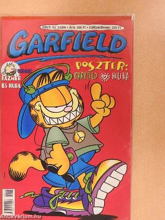 Garfield 1999/5. (olvasatlan, nyomdatiszta állapotú)