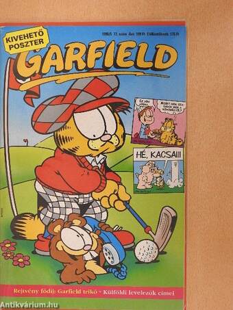 Garfield 1996/5. (olvasatlan, nyomdatiszta állapotú)