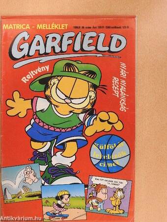 Garfield 1996/8. (olvasatlan, nyomdatiszta állapotú)