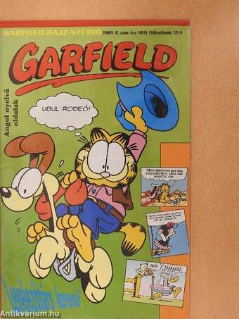 Garfield 1996/9. (olvasatlan, nyomdatiszta állapotú)