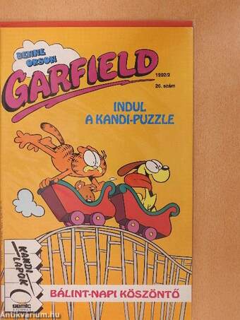 Garfield 1992/2. február (olvasatlan, nyomdatiszta állapotú)