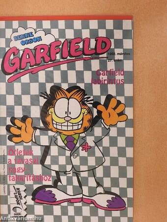 Garfield 1992/3. március (olvasatlan, nyomdatiszta állapotú)