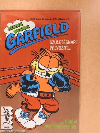 Garfield 1992/6. június (olvasatlan, nyomdatiszta állapotú)