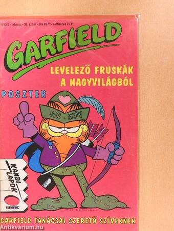 Garfield 1993/2. február (olvasatlan, nyomdatiszta állapotú)