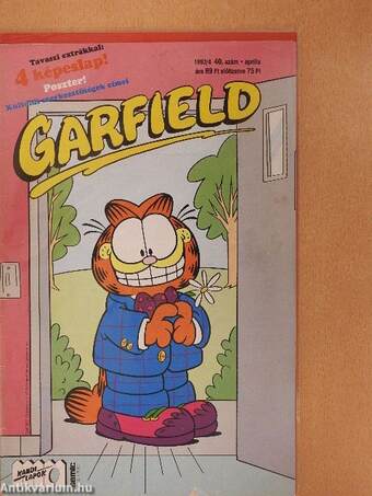 Garfield 1993/4. április (olvasatlan, nyomdatiszta állapotú)