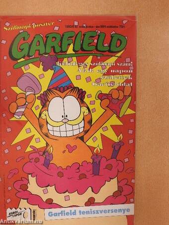 Garfield 1993/6. június (olvasatlan, nyomdatiszta állapotú)