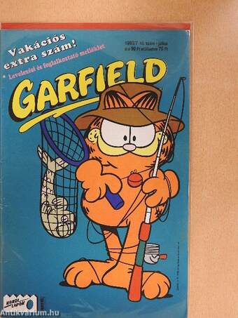 Garfield 1993/7. július (olvasatlan, nyomdatiszta állapotú)