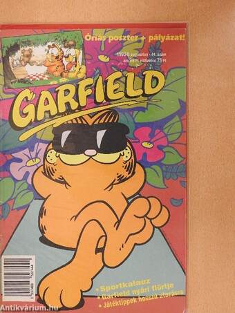 Garfield 1993/8. augusztus (olvasatlan, nyomdatiszta állapotú)