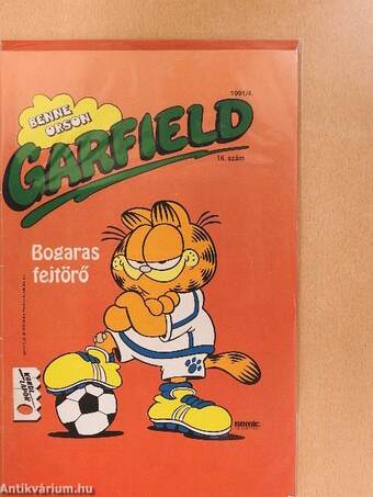 Garfield 1991/4. (olvasatlan, nyomdatiszta állapotú)