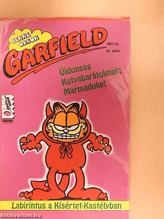 Garfield 1991/10. (olvasatlan, nyomdatiszta állapotú)