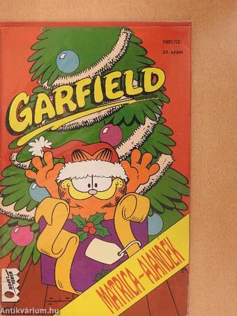 Garfield 1991/12. (olvasatlan, nyomdatiszta állapotú)