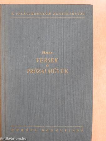 Versek és prózai művek I-II.