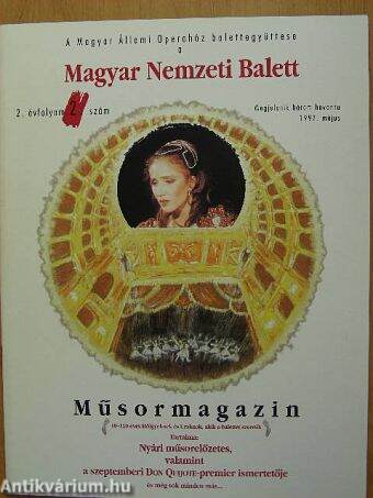 Magyar Nemzeti Balett Műsormagazin 1997. május