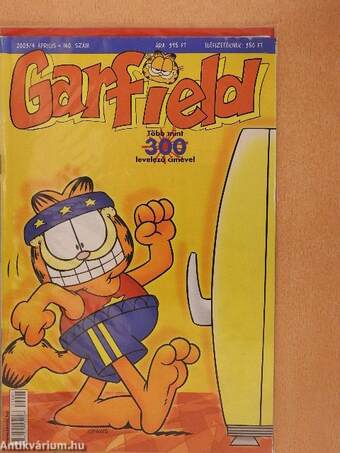 Garfield 2003/4. április (olvasatlan, nyomdatiszta állapotú)