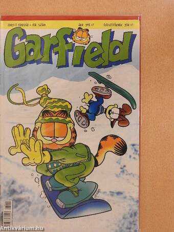 Garfield 2003/2. február (olvasatlan, nyomdatiszta állapotú)