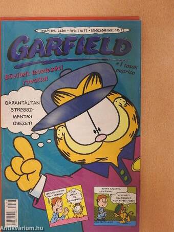 Garfield 1998/9. (olvasatlan, nyomdatiszta állapotú)