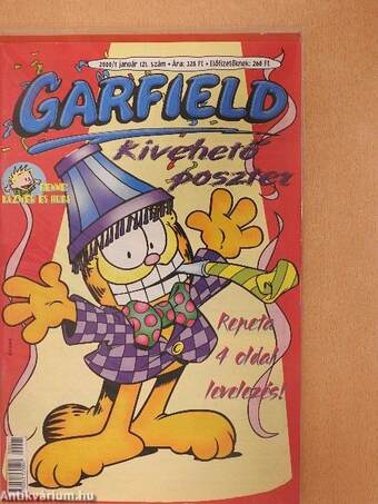 Garfield 2000/1. január (olvasatlan, nyomdatiszta állapotú)