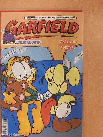 Garfield 2000/2. február (olvasatlan, nyomdatiszta állapotú)