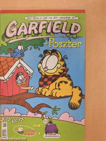 Garfield 2000/3. március (olvasatlan, nyomdatiszta állapotú)